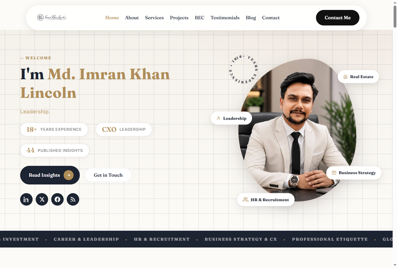 Article reading experience and typography